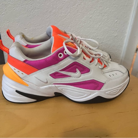 Nike M2k Tekno Laser Fuchsia Women’s Sneaker Size 10 - Picture 3 of 12